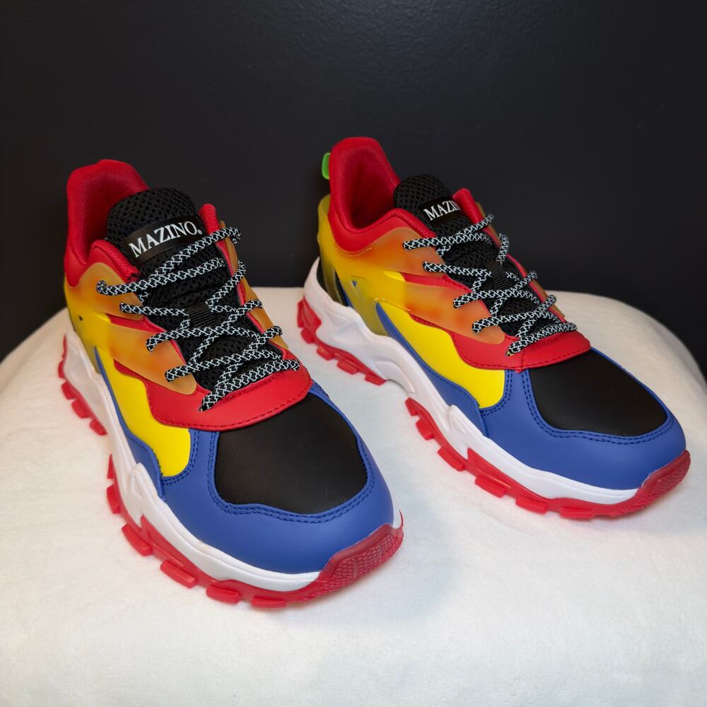 Mazino Molten Multi-Color Sneaker | K-Molten-005-D | Youth 7Y - Picture 11 of 11